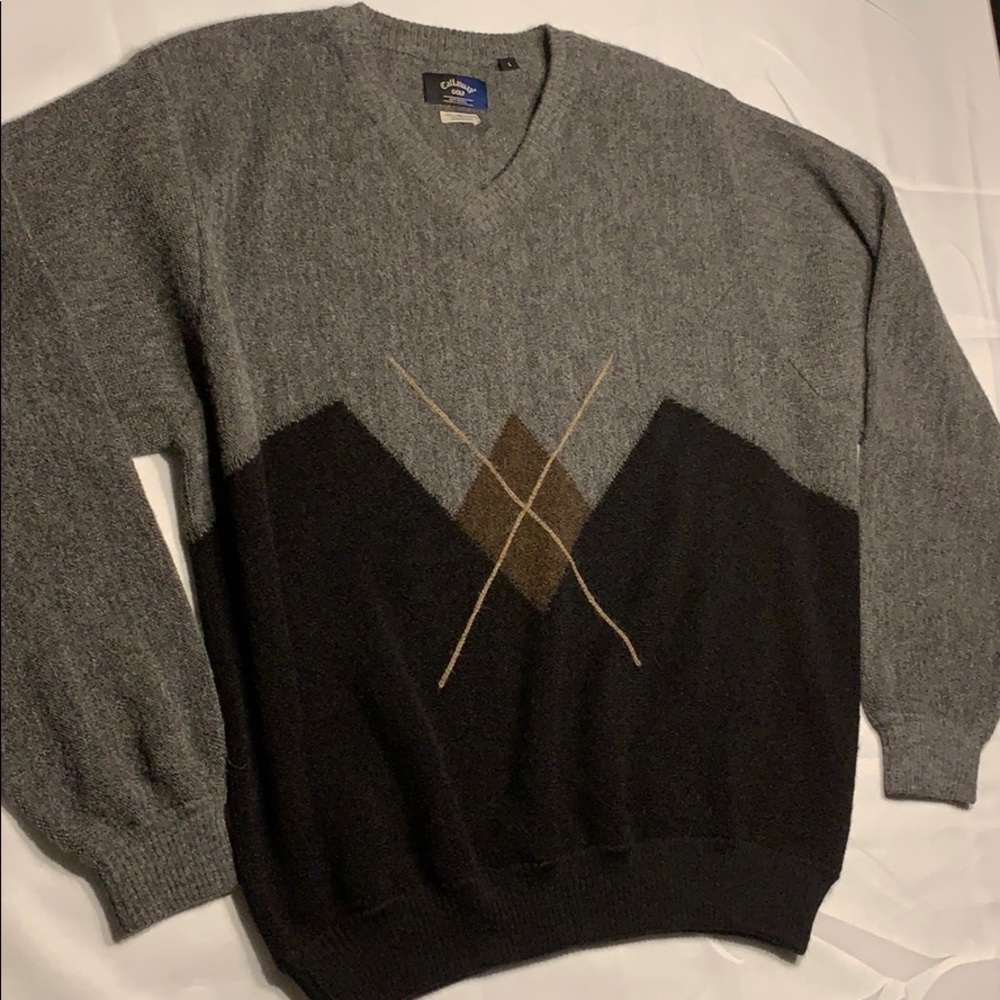 Callaway Golf Apparel Men’s Large Alpaca Sweater